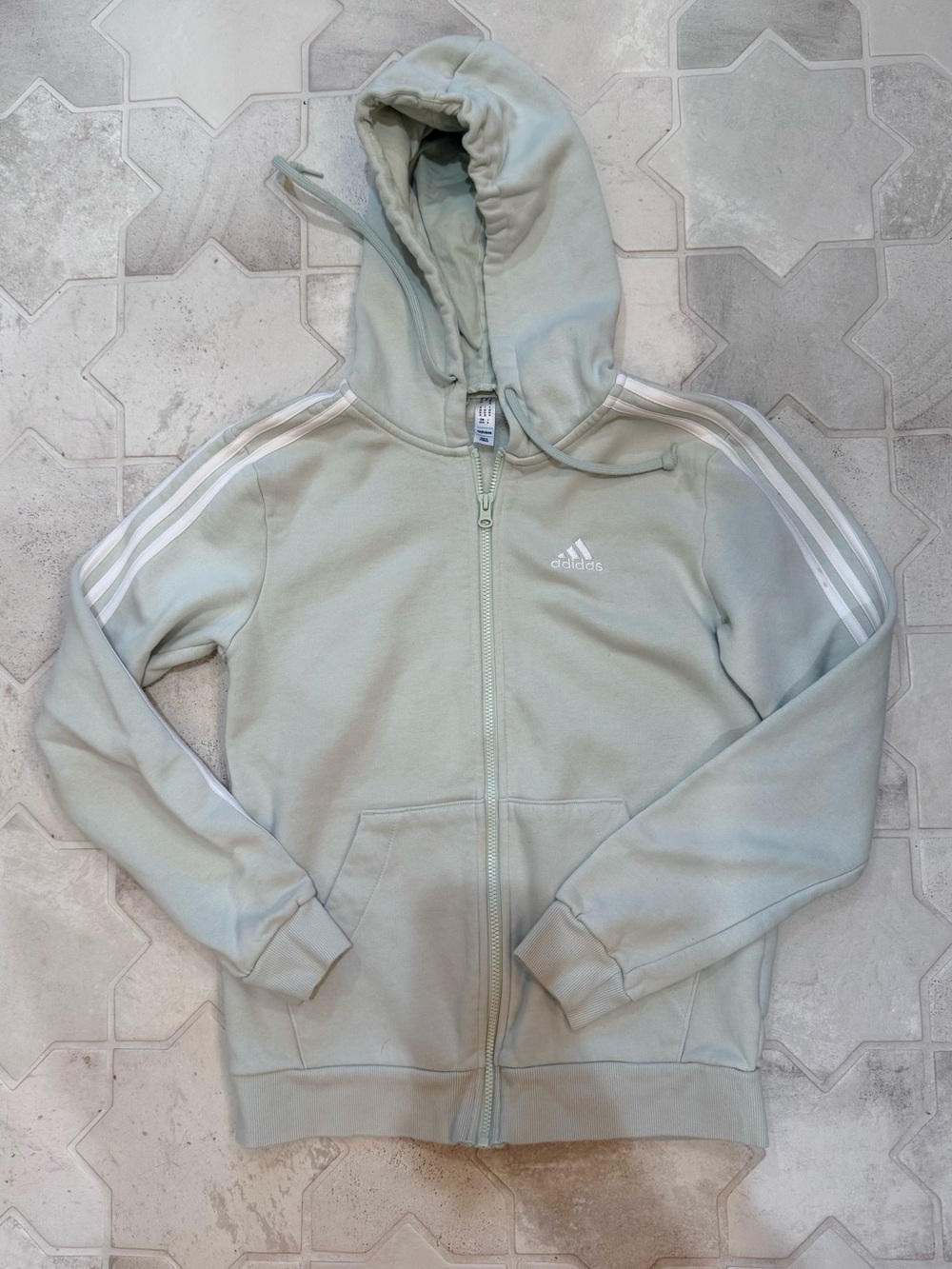 Adidas Women’s Mint Green Hoodie XS